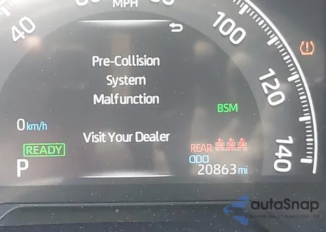 2023 Toyota Rav4 Hybrid Se из США, поврежденный, VIN 4T3T6RFV7PU130687